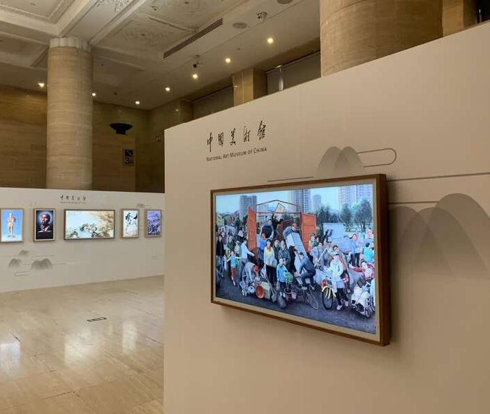 艺术馆电子画屏解决方案